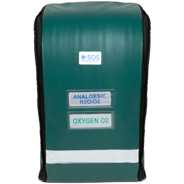 sos double cylinder backpack rucksack emergency medical oxygen cylinder bag grab bag barrel bag oxygen tank bottle canister not boc lifeline cd entonox