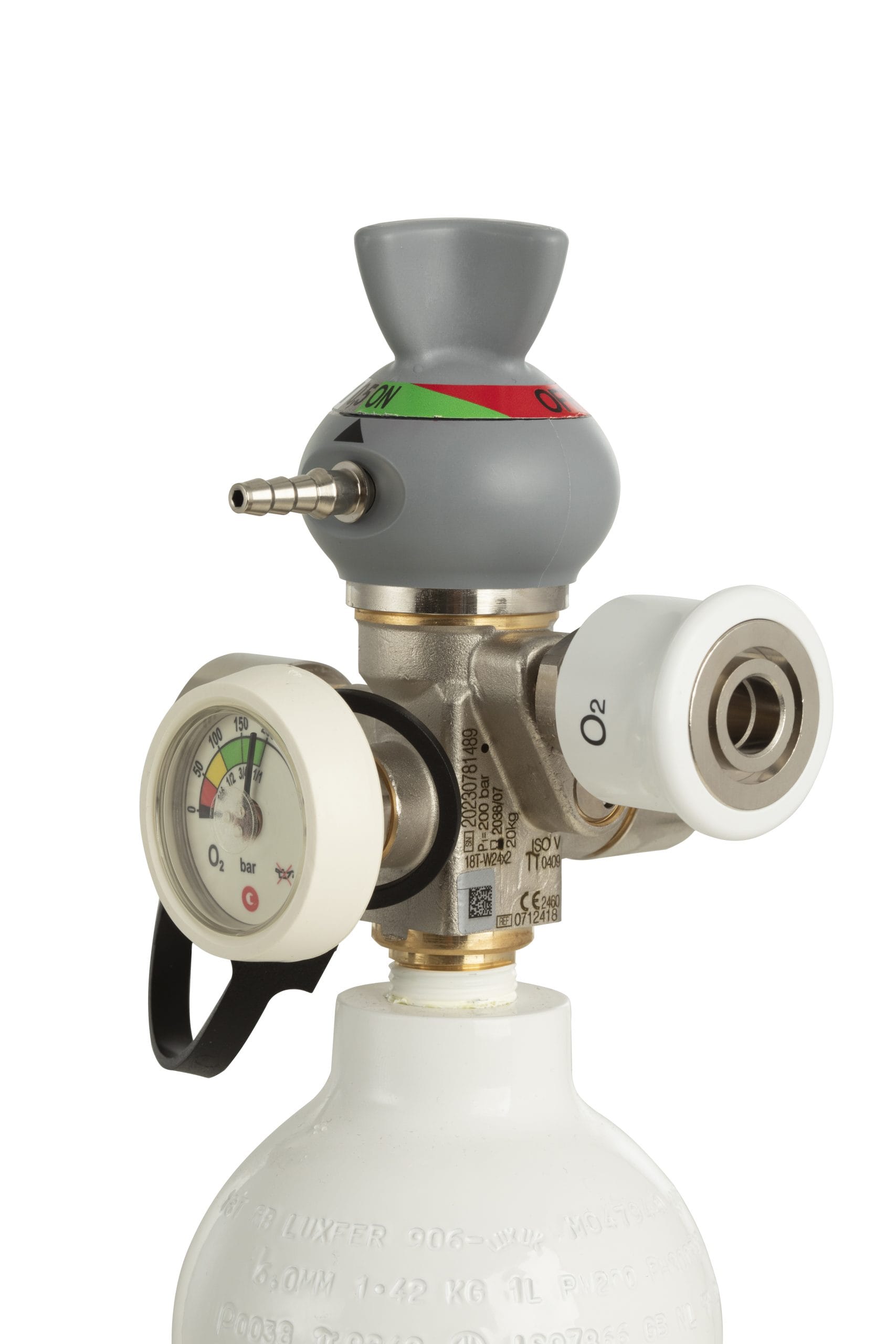 1L Responder O2 Medical Oxygen Cylinder (ZA) Standard Service