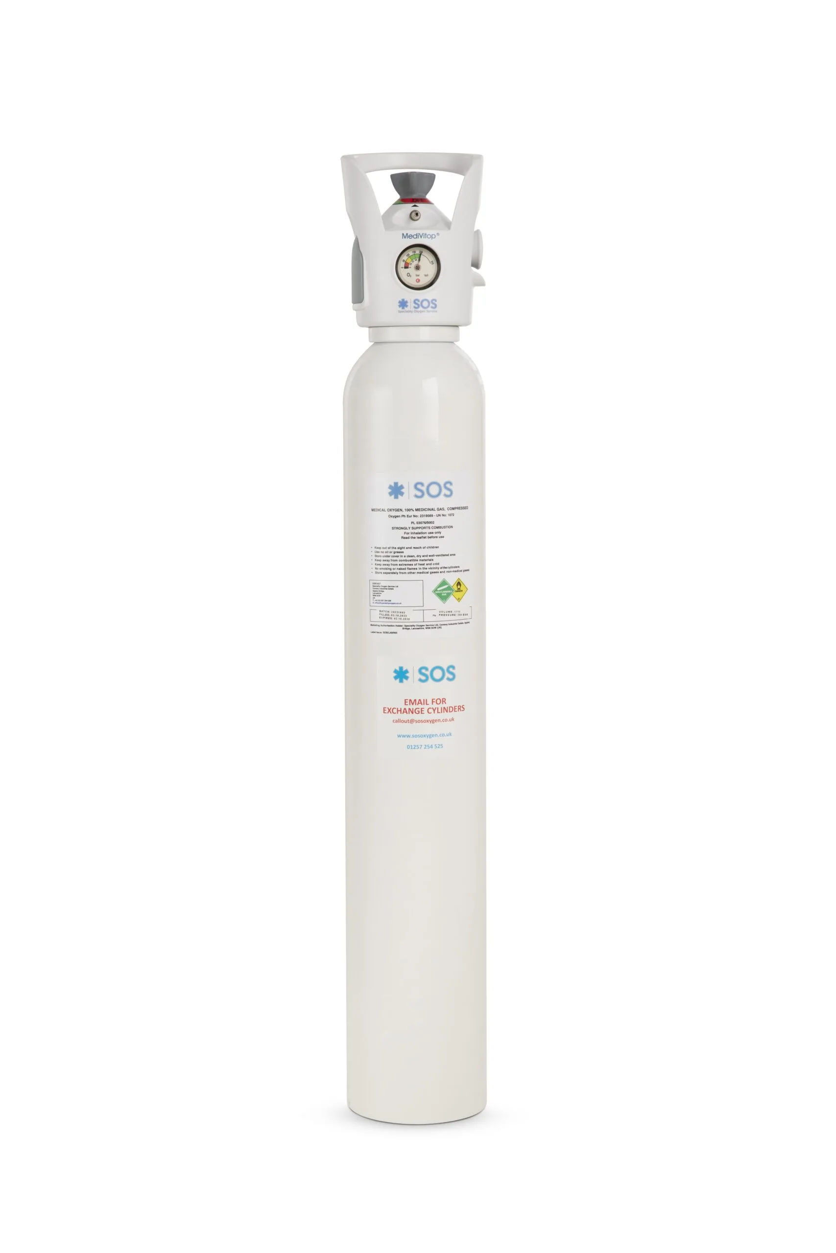 medical oxygen cylinder tank bottle canister not boc lifeline cd entonox